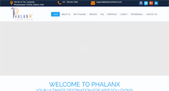 Desktop Screenshot of phalanxinfotech.com